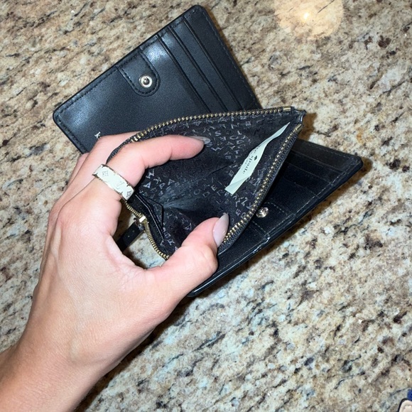 Kate Spade Black Textured Wallet - Picture 4 of 6